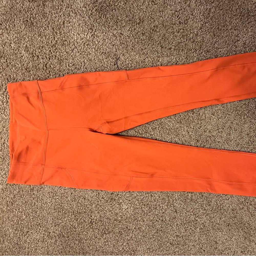 Lululemon wunder under leggings 7/8 cut